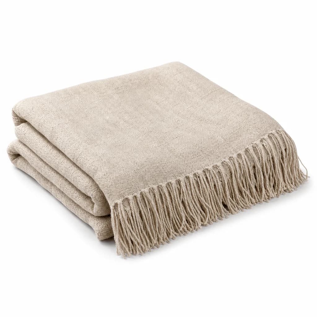 Heavyweight Linen Throw